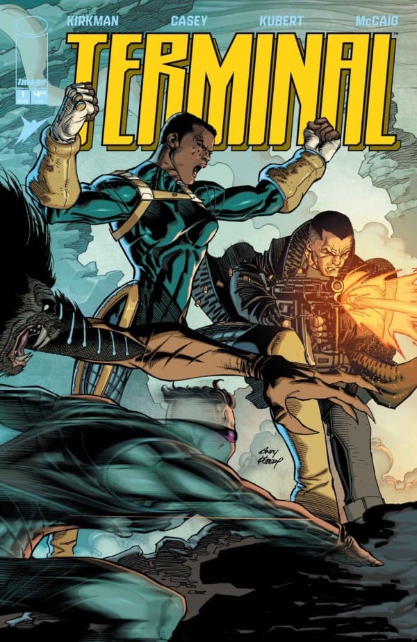 Image Comics Terminal #1 Cover A Andy Kubert & Dave McCaig Connecting Wraparound (Mature)