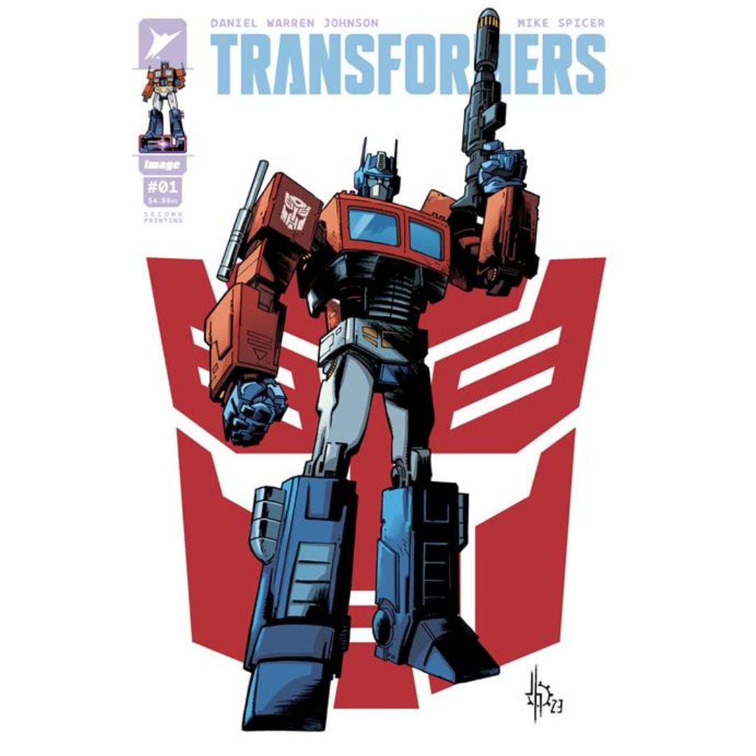 Image Comics Transformers #1 Cover A Jason Howard Second Printing