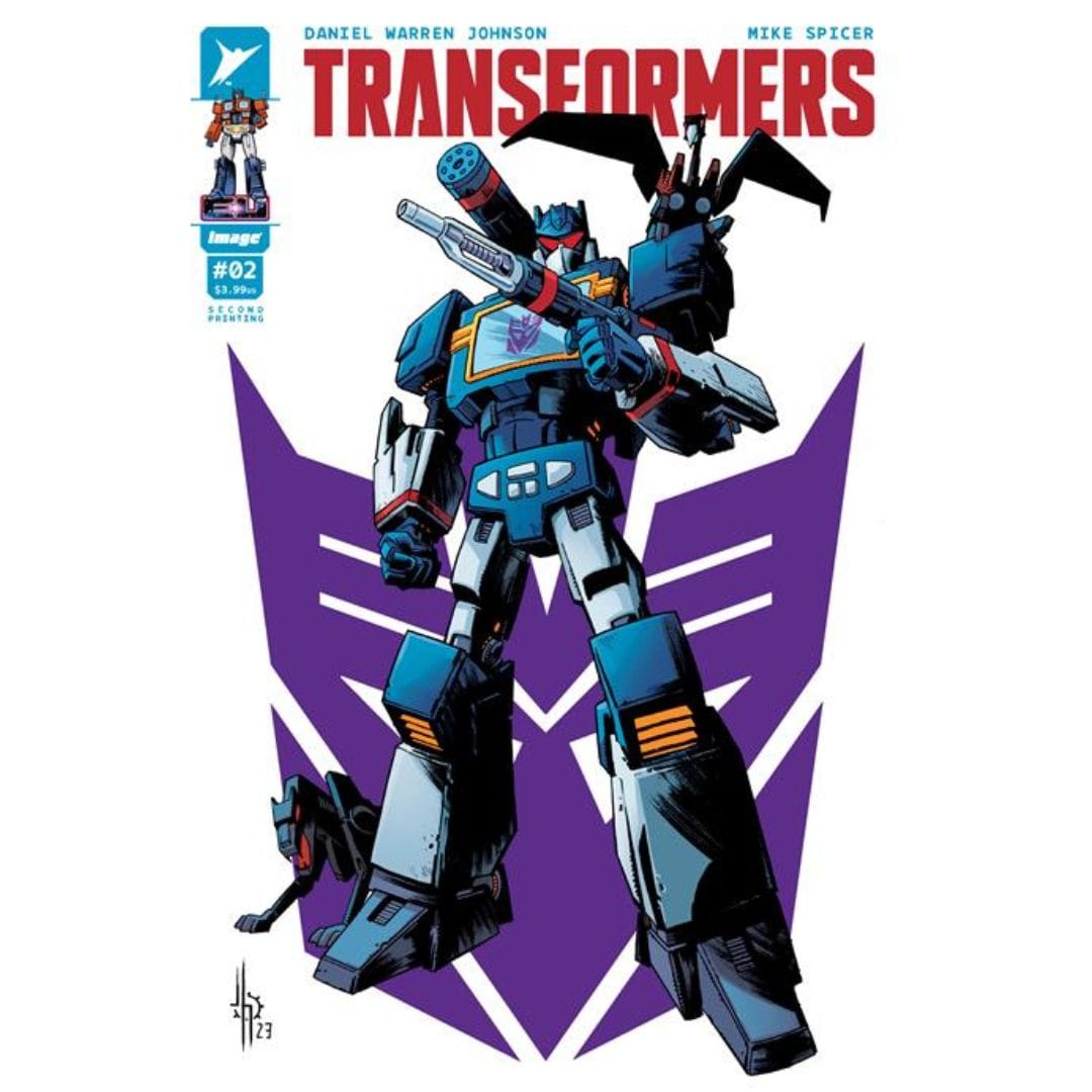 Image Comics Transformers #2 Second Printing Cover A B C Set Jason Howard