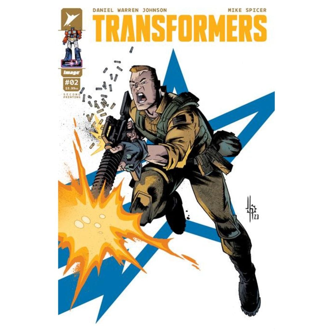 Image Comics Transformers #2 Second Printing Cover A B C Set Jason Howard