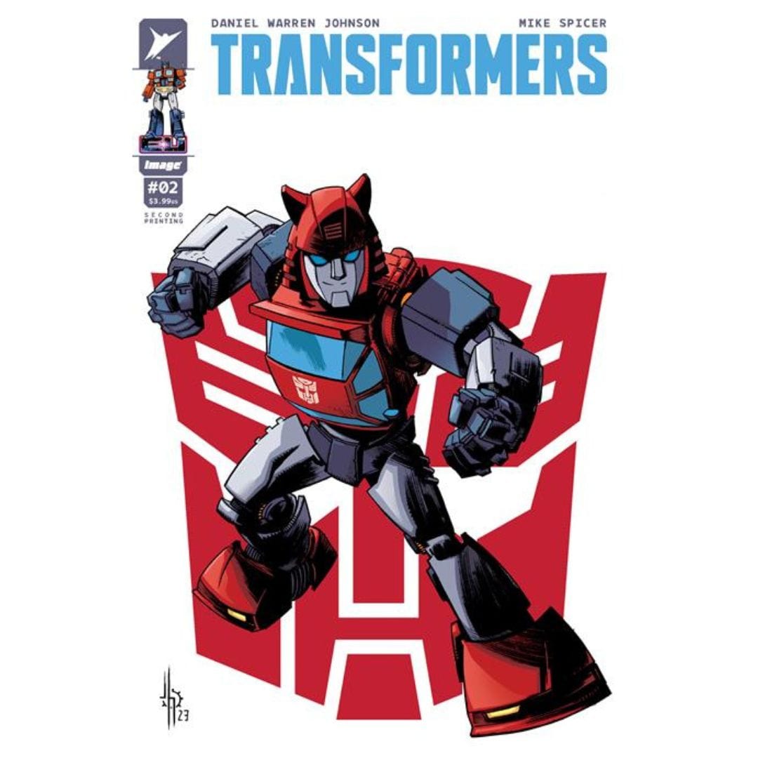 Image Comics Transformers #2 Second Printing Cover A B C Set Jason Howard