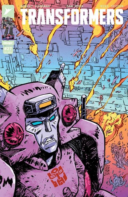Image Comics Transformers #27 Cover C Jorge Corona & Mike Spicer Connecting Variant