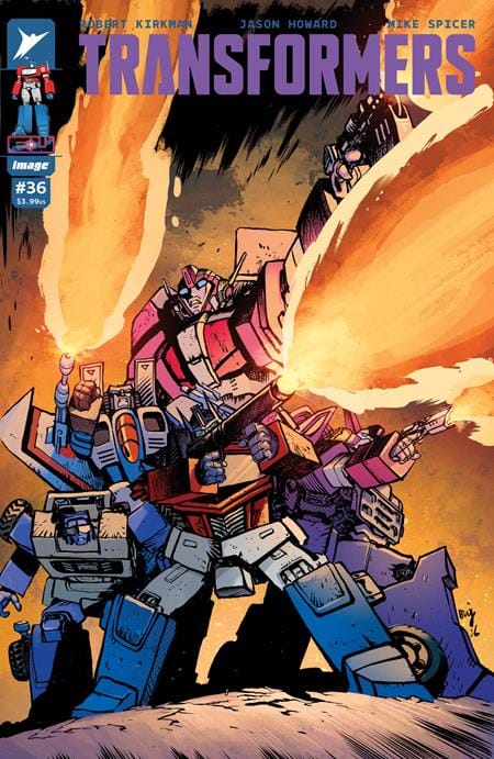 Image Comics Transformers #36 Cover B Daniel Warren Johnson & Mike Spicer Variant