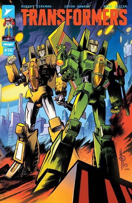 Image Comics Transformers #36 Cover C Jason Howard & Annalisa Leoni Connecting Cover Variant