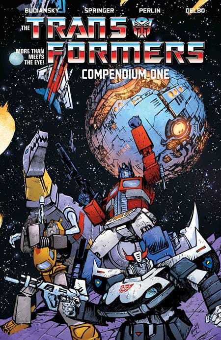 Image Comics Transformers Compendium Trade Paperback Volume 1 Daniel Warren Johnson & Mike Spicer Cover