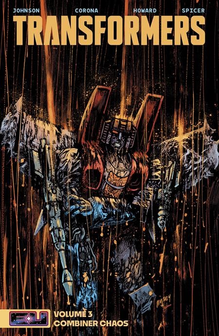 Image Comics Transformers Trade Paperback Volume 3 Combiner Chaos Daniel Warren Johnson & Mike Spicer Cover