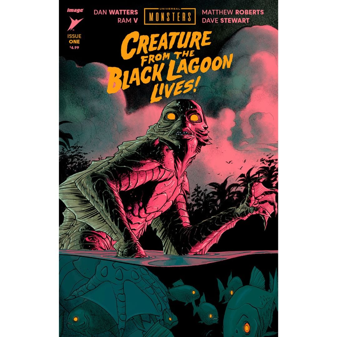 Image Comics Universal Monsters Creature From The Black Lagoon Lives #1 (of 4) Cover A B Set