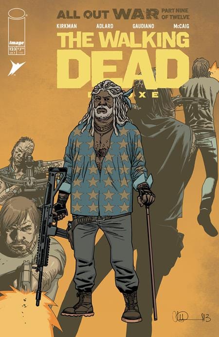 Image Comics Walking Dead Deluxe #123 Cover B Charlie Adlard & Dave Mccaig Variant (Mature)