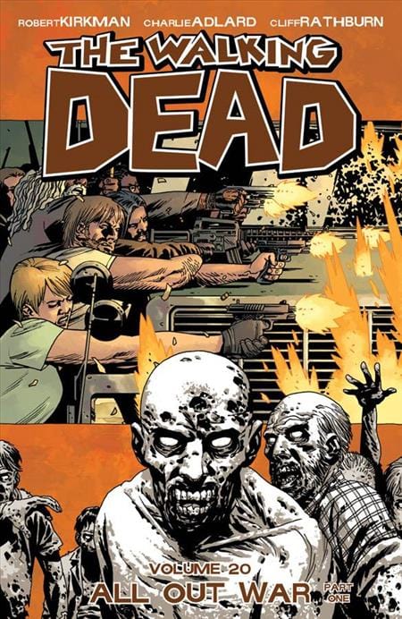 Image Comics Walking Dead Trade Paperback Volume 20 All Out War Pt 1 (Mature)