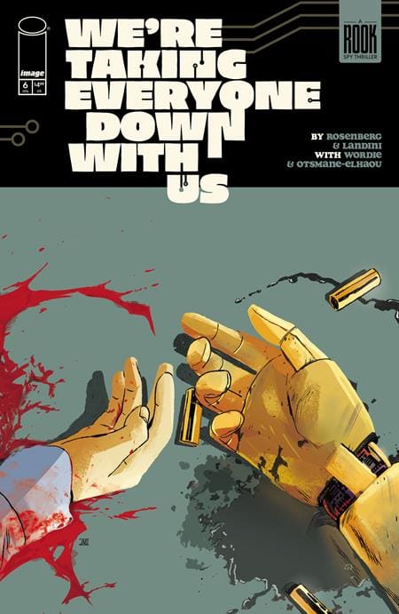 Image Comics We're Taking Everyone Down With Us #1 2 3 4 5 6 Cover A Stefano Landini Set