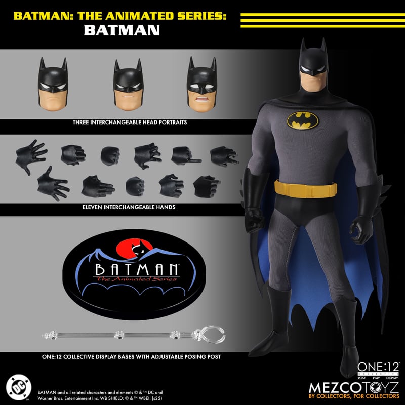 One:12 Collective DC Universe Batman: The Animated Series Batman Action Figure