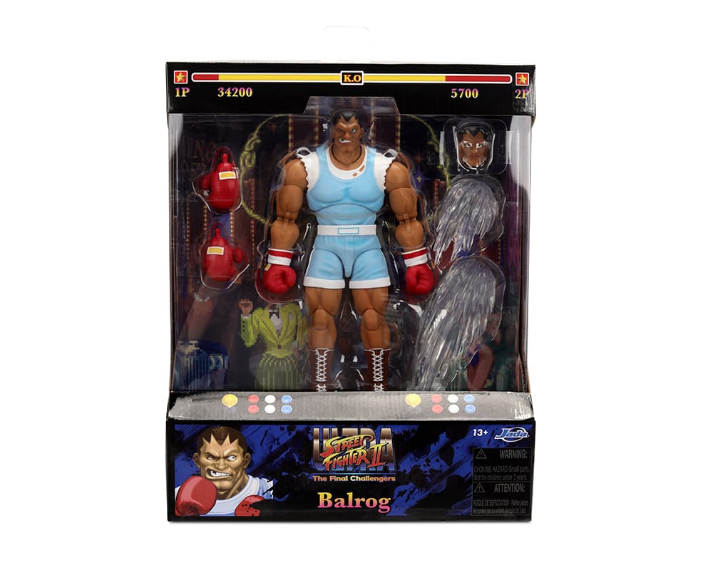 Jada Toys Ultra Street Fighter II: The Final Challengers Balrog Action Figure