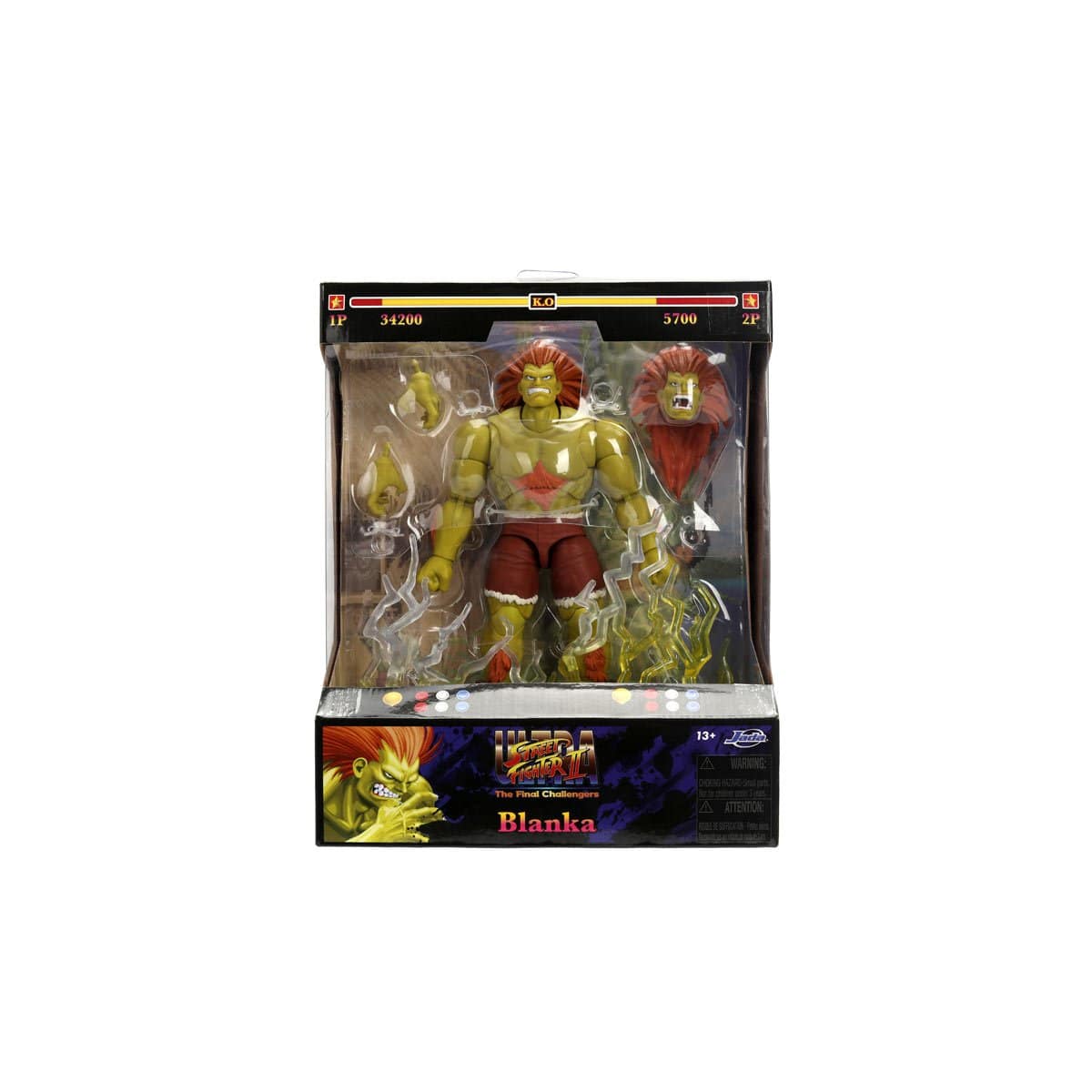 Jada Toys Ultra Street Fighter II: The Final Challengers Blanka Action Figure