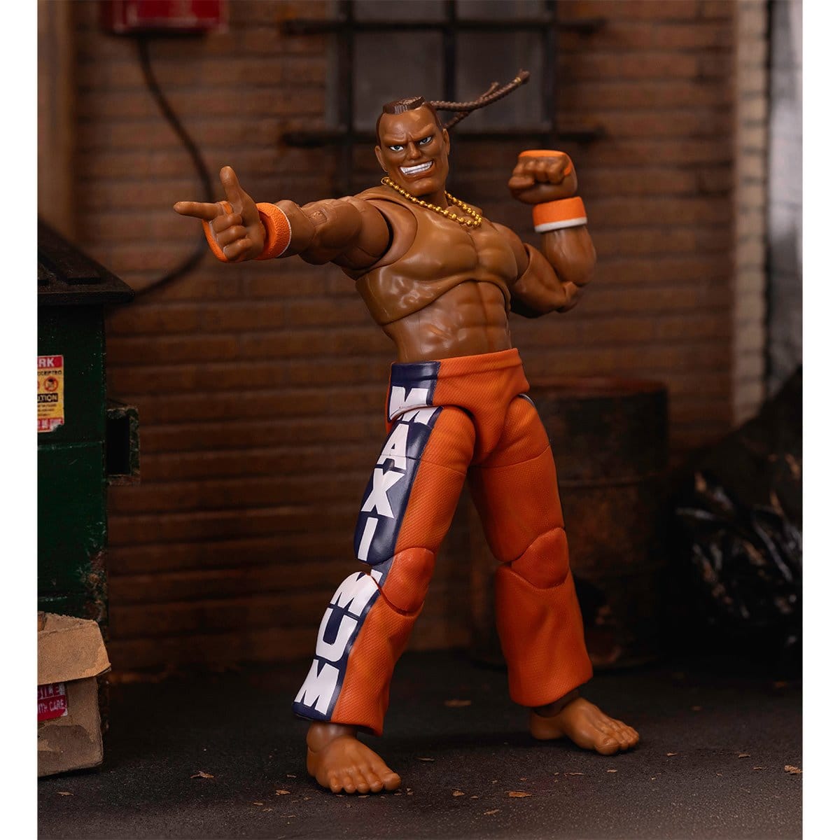 Jada Toys Ultra Street Fighter II: The Final Challengers Dee Jay Action Figure