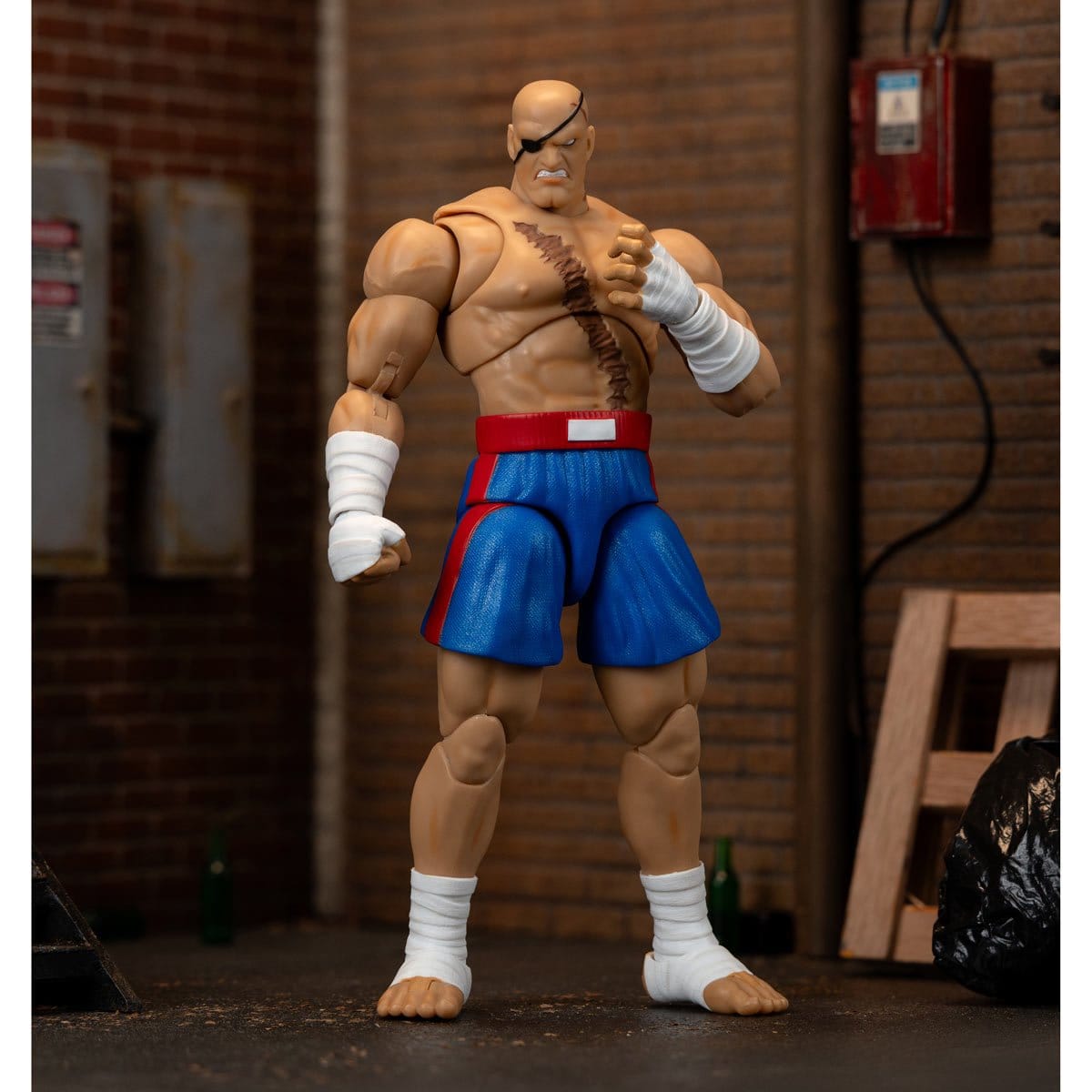 Jada Toys Ultra Street Fighter II: The Final Challengers Sagat Action Figure
