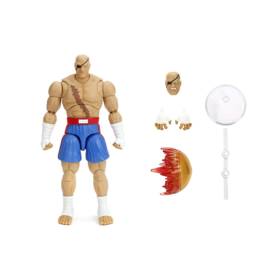 Jada Toys Ultra Street Fighter II: The Final Challengers Sagat Action Figure