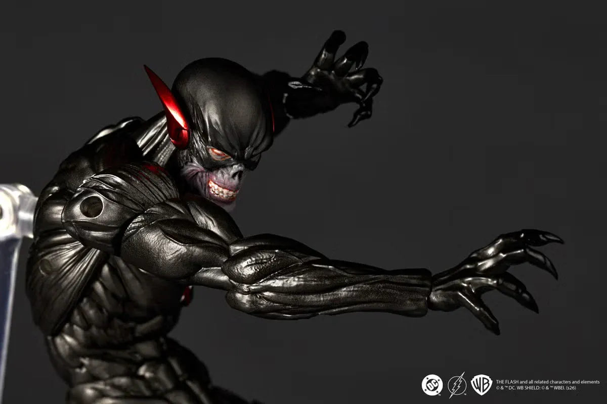 Kaiyodo Amazing Yamaguchi Revoltech DC Comics NR136 Black Flash Action Figure