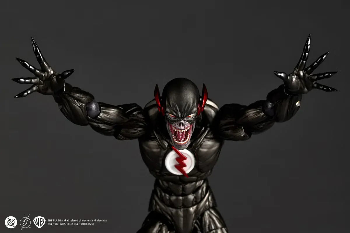 Kaiyodo Amazing Yamaguchi Revoltech DC Comics NR136 Black Flash Action Figure