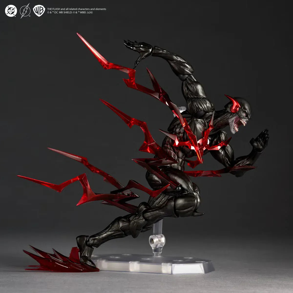 Kaiyodo Amazing Yamaguchi Revoltech DC Comics NR136 Black Flash Action Figure
