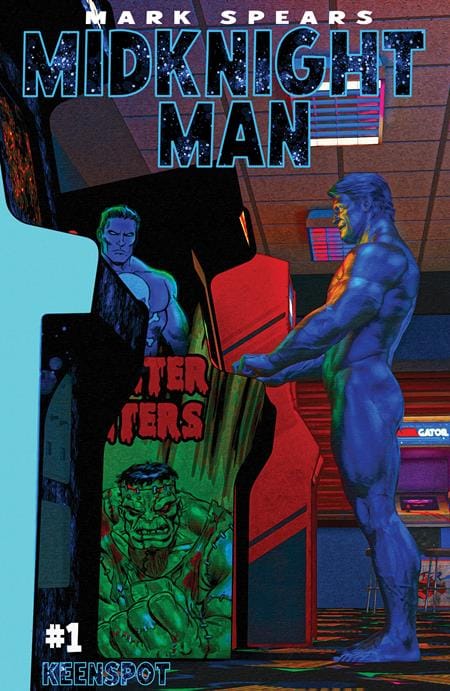 Keenspot Entertainment Mark Spears MidKnight Man #1 (One Shot) Cover E 1:50 Incentive Mark Spears High Score Variant