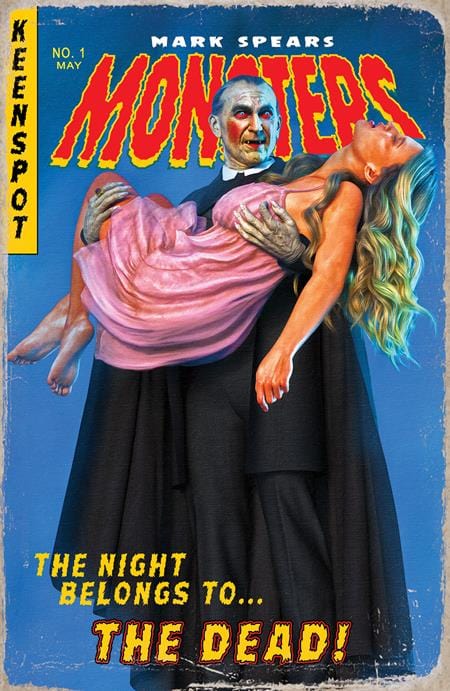Keenspot Entertainment Mark Spears Monsters #1 Fifth Printing Cover A Horror of Dracula