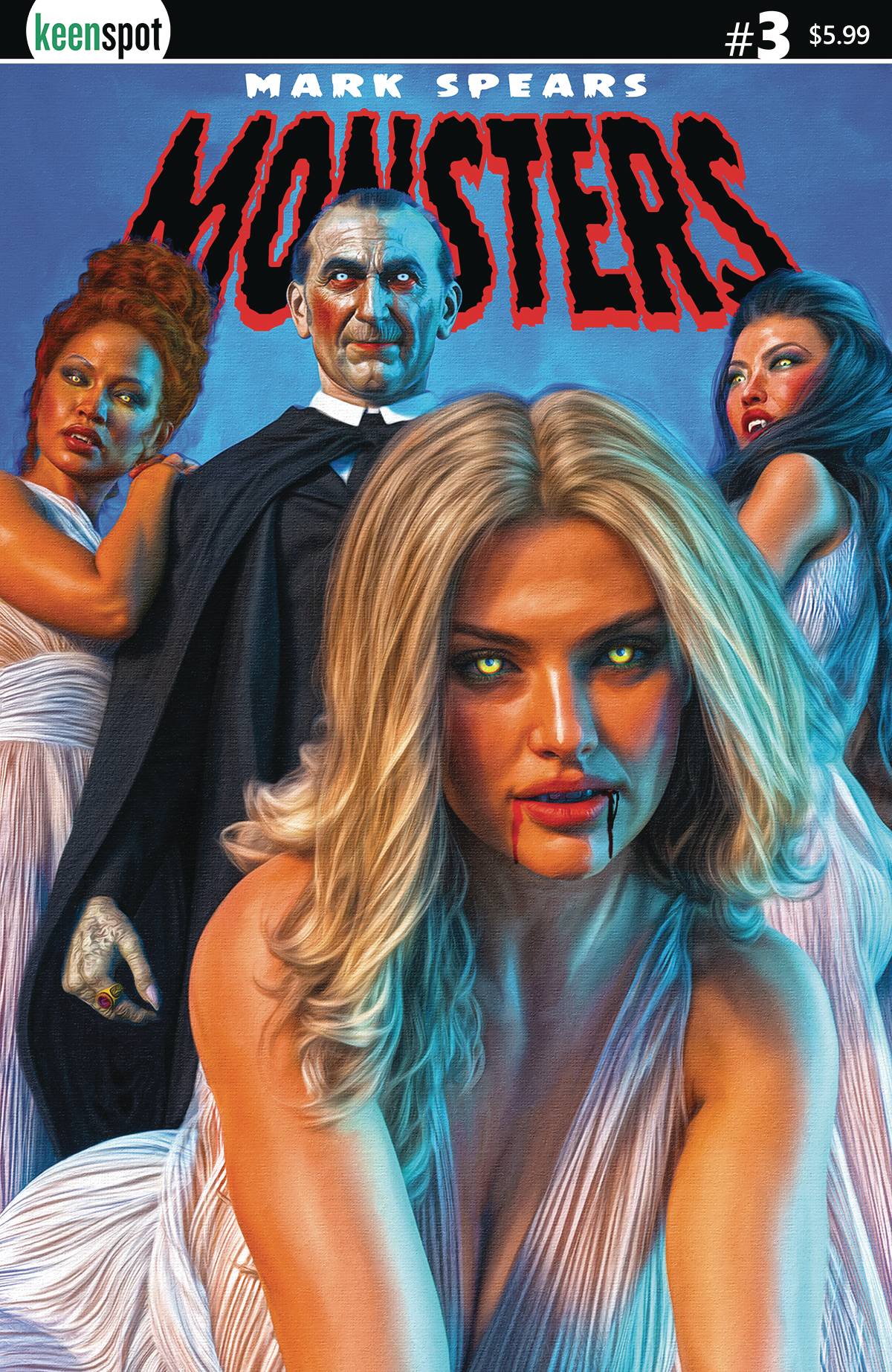 Keenspot Entertainment Mark Spears Monsters #3 Cover B Dracula & Brides