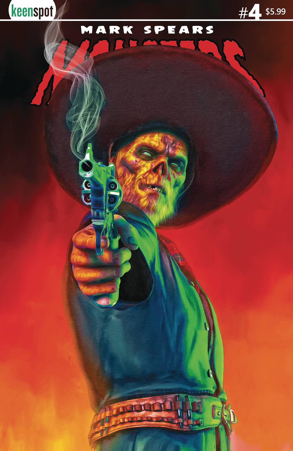 Keenspot Entertainment Mark Spears Monsters #4 Cover C Pecos Bill