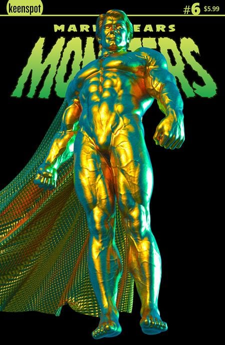 Keenspot Entertainment Mark Spears Monsters #6 Cover A Mark Spears The Golden Man