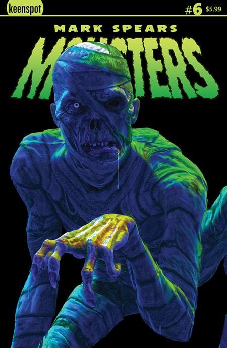Keenspot Entertainment Mark Spears Monsters #6 Cover B Mark Spears The Cursed Mummy  Variant