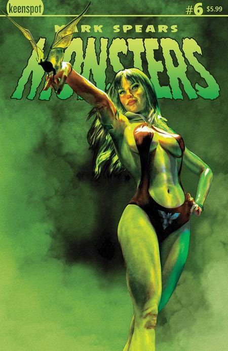 Keenspot Entertainment Mark Spears Monsters #6 Cover C Mark Spears Vampirella Variant