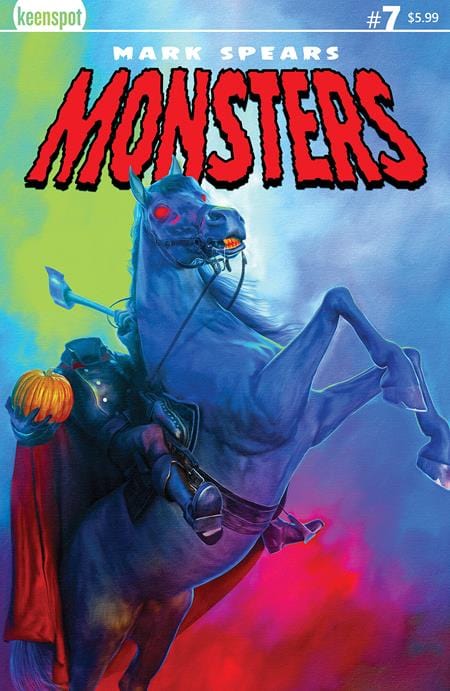 Keenspot Entertainment Mark Spears Monsters #7 Cover A Mark Spears The Headless Horseman