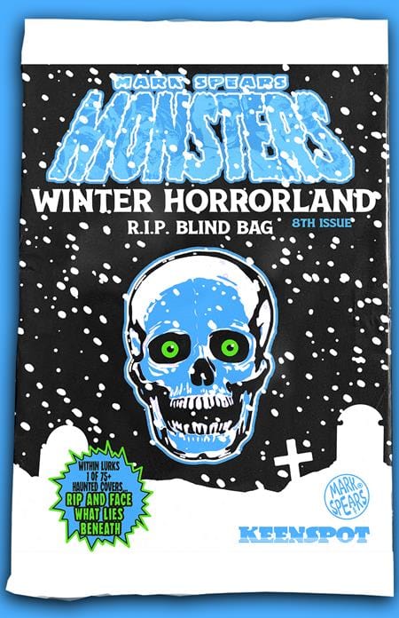 Keenspot Entertainment Mark Spears Monsters #8 Cover A Winter Horrorland R.I.P. Blind Bag