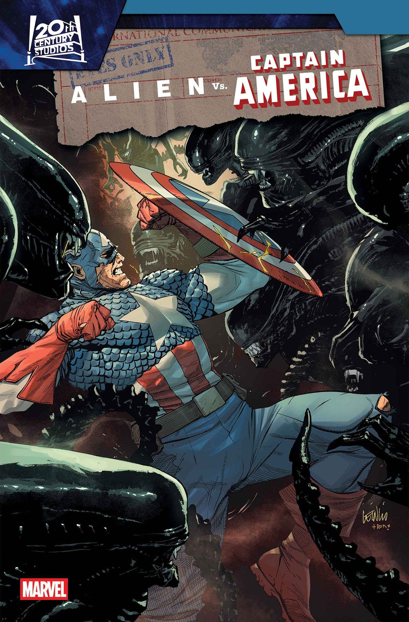 Marvel Comics Alien Vs. Captain America (Series Subscription)