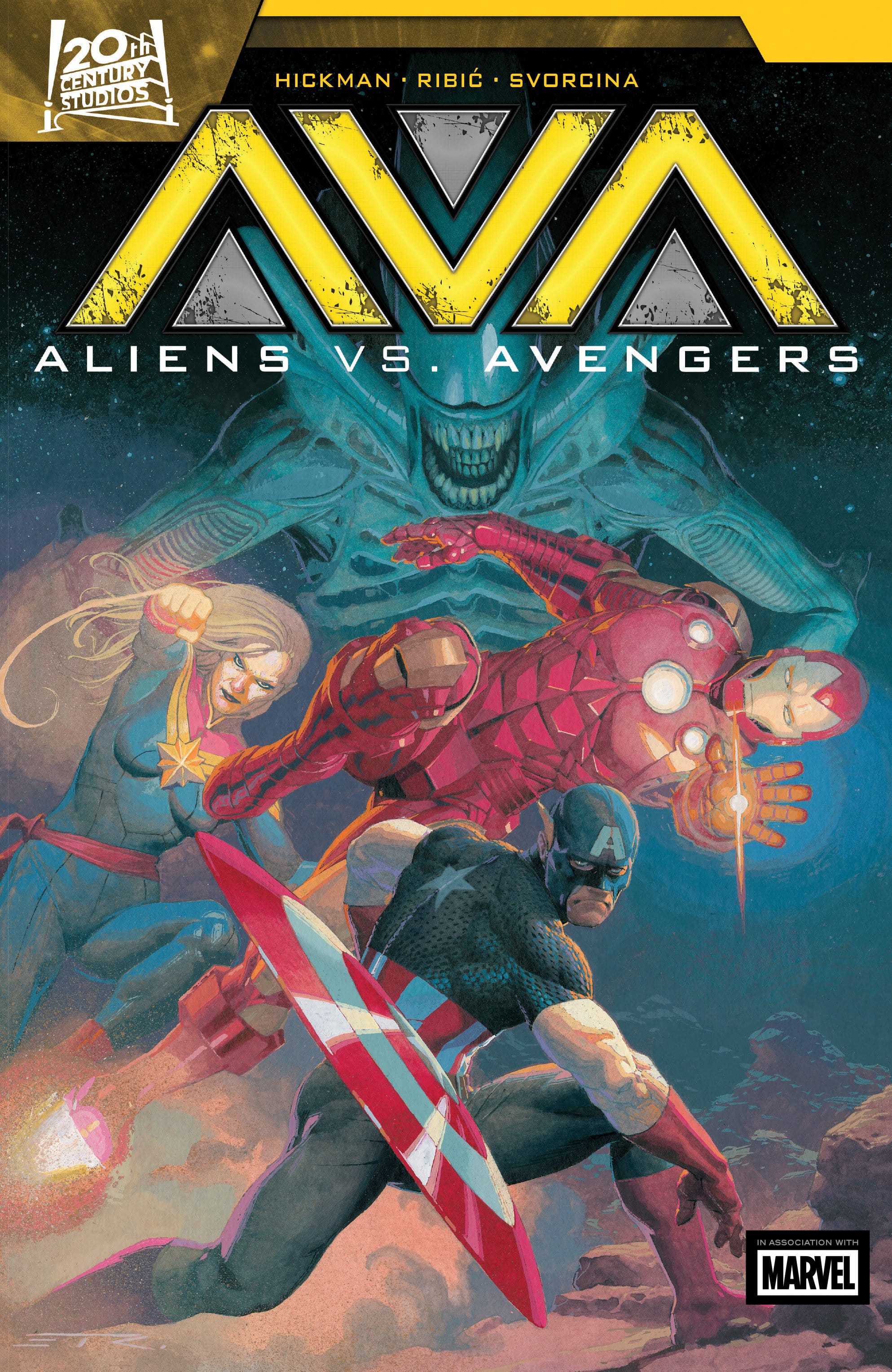 Marvel Comics Aliens vs. Avengers