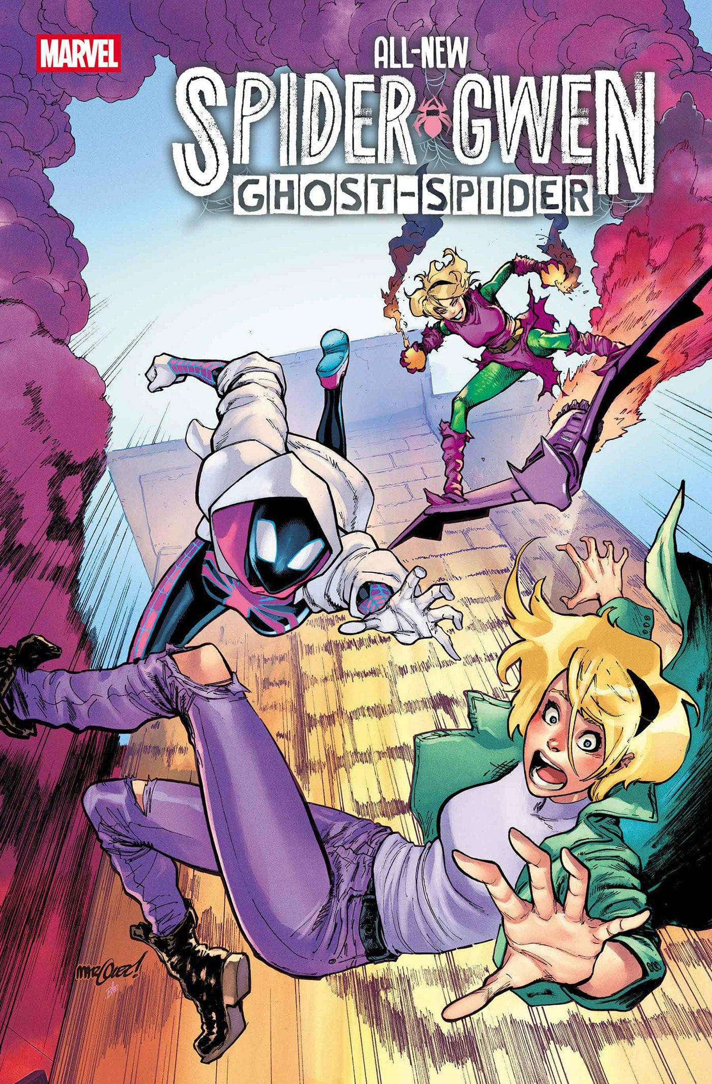 Marvel Comics All-New Spider-Gwen: The Ghost-Spider #7 Main Cover David Marquez