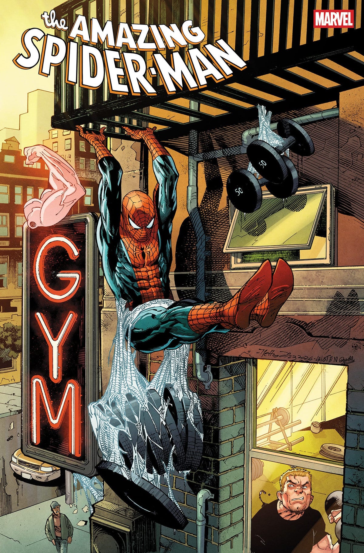 Marvel Comics Amazing Spider-Man #1003 Netho Diaz Workout Variant