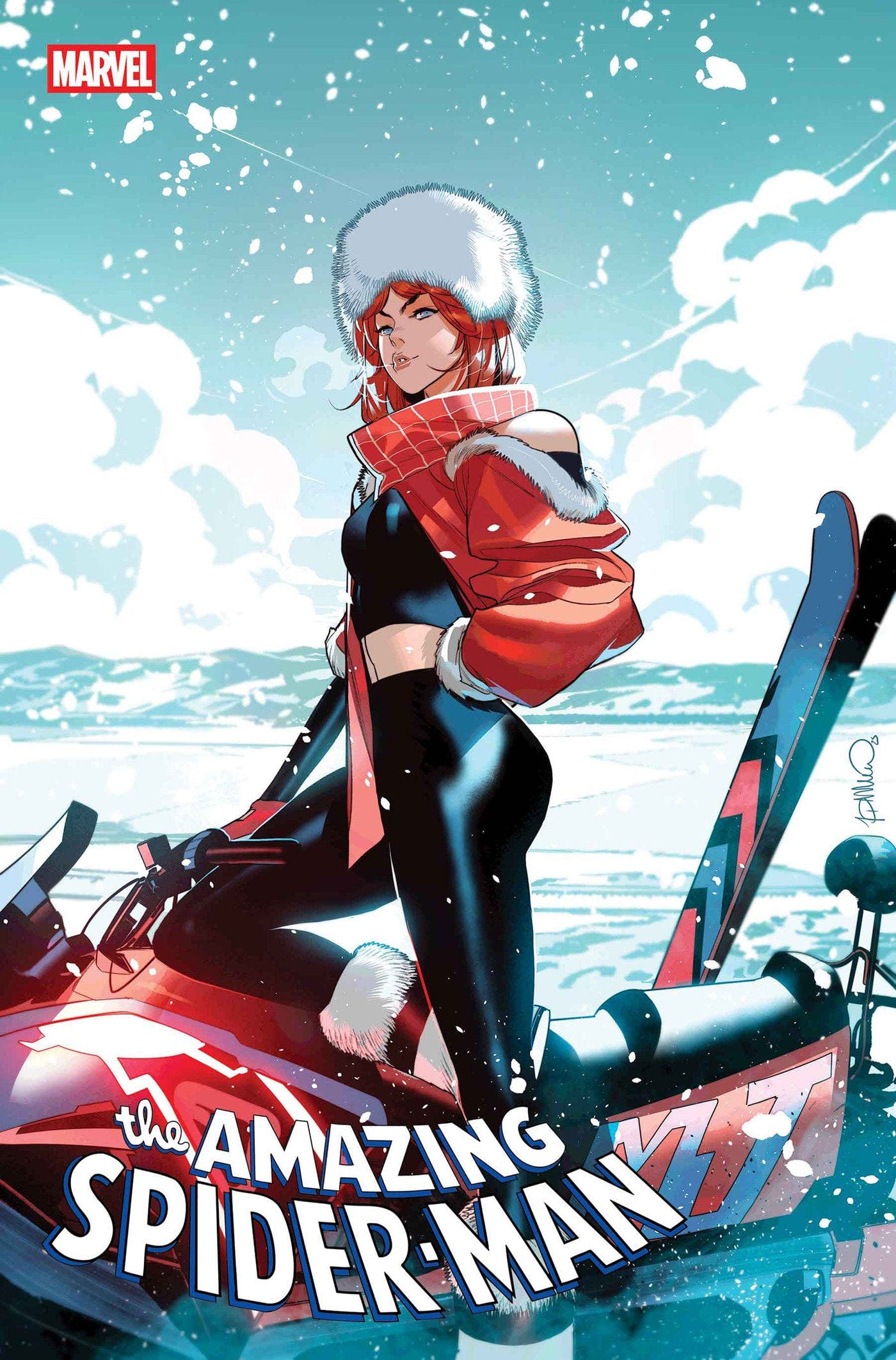 Marvel Comics Amazing Spider-Man #18 Simone Di Meo Winter Break Variant
