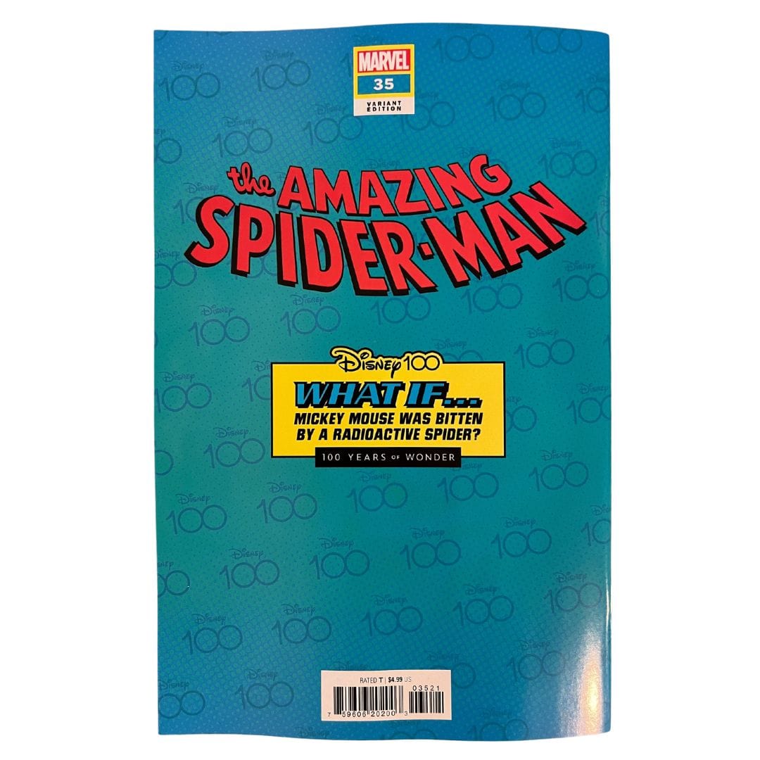 Marvel Comics Amazing Spider-Man #35 Claudio Sciarrone Disney100 Variant