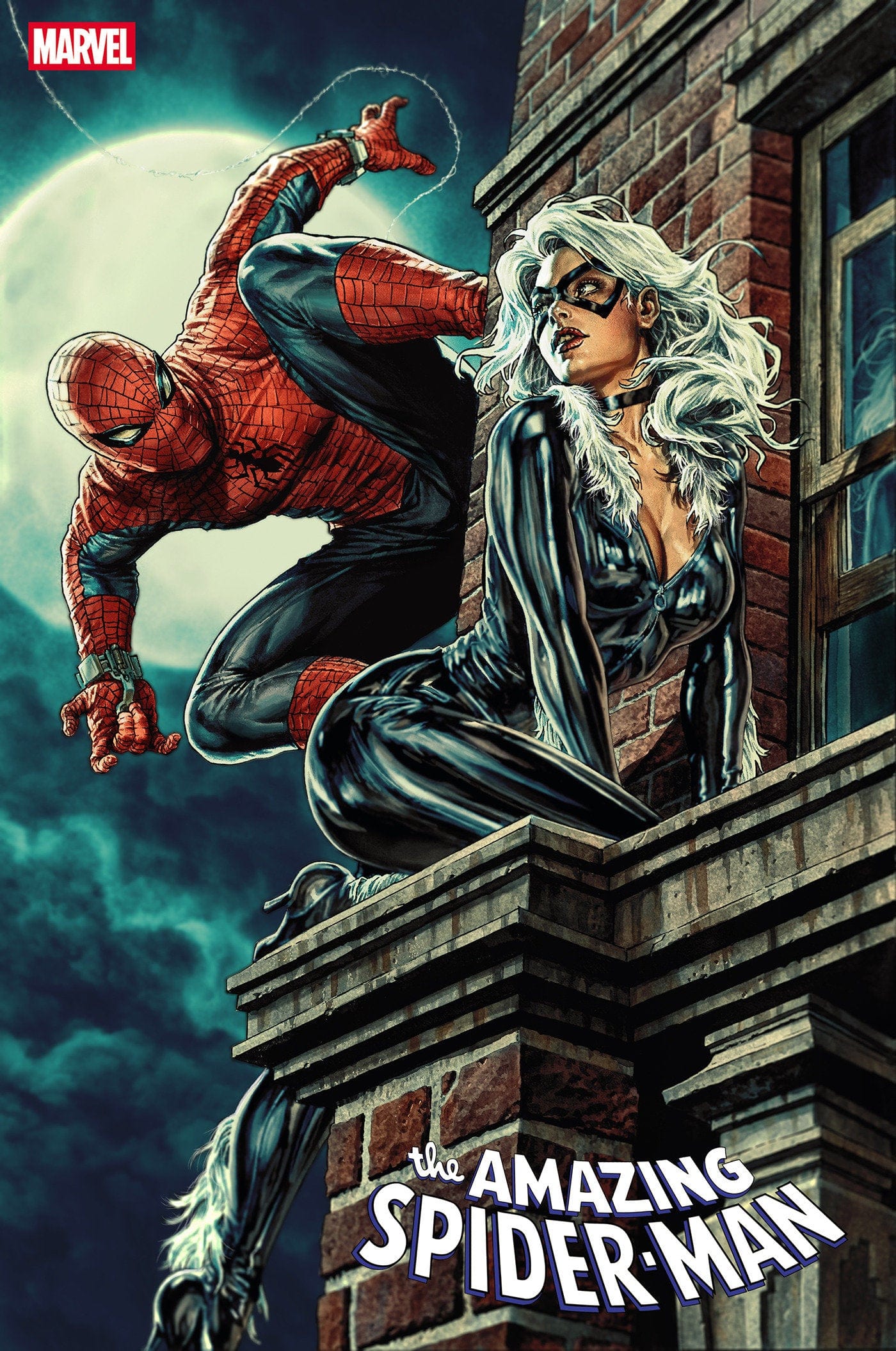 Marvel Comics Amazing Spider-Man #7 Lee Bermejo Black Cat Variant