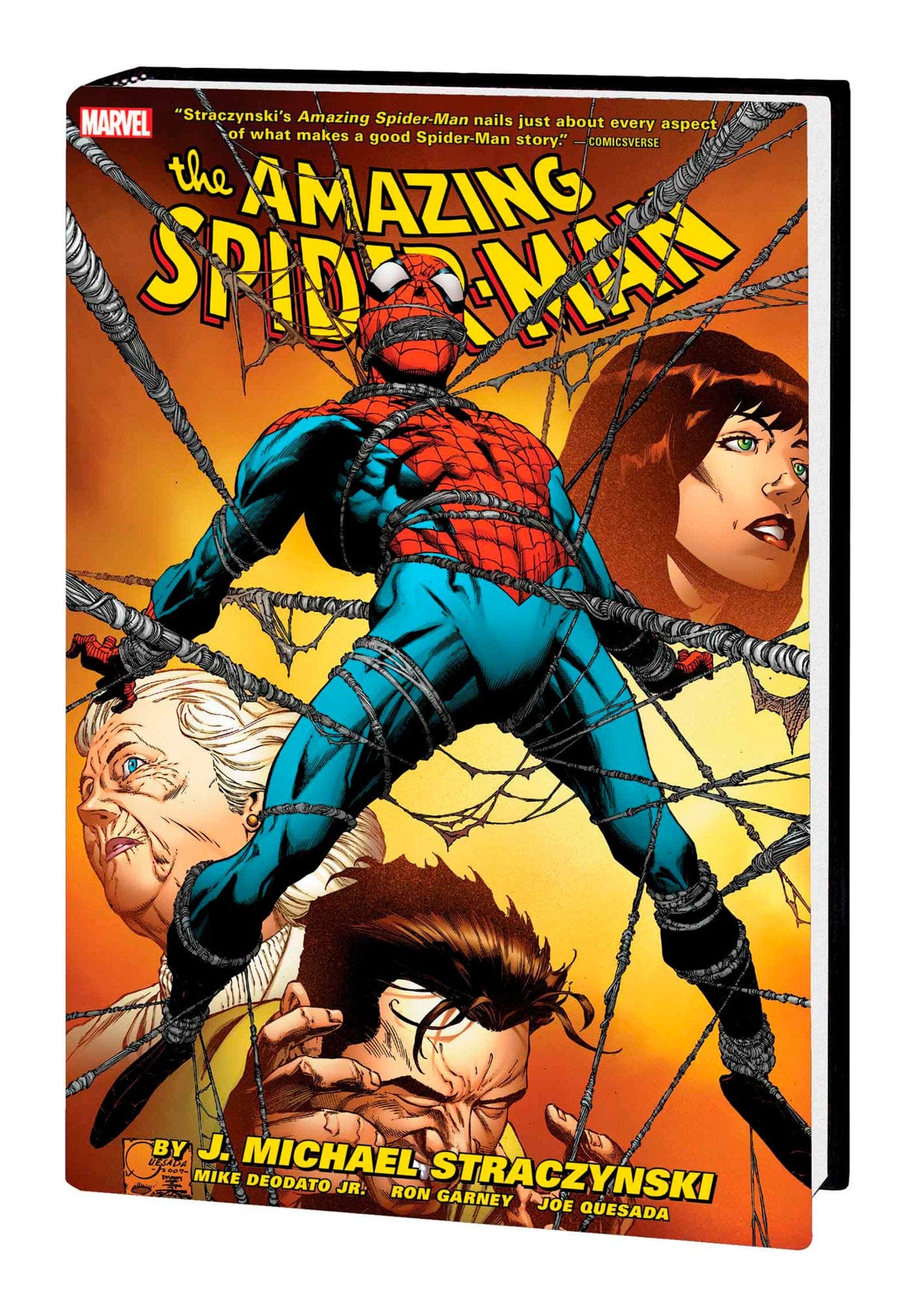 Marvel Comics Amazing Spider-Man By J. Michael Straczynski Omnibus Volume 2 Quesada Cover (Direct Market Edition)