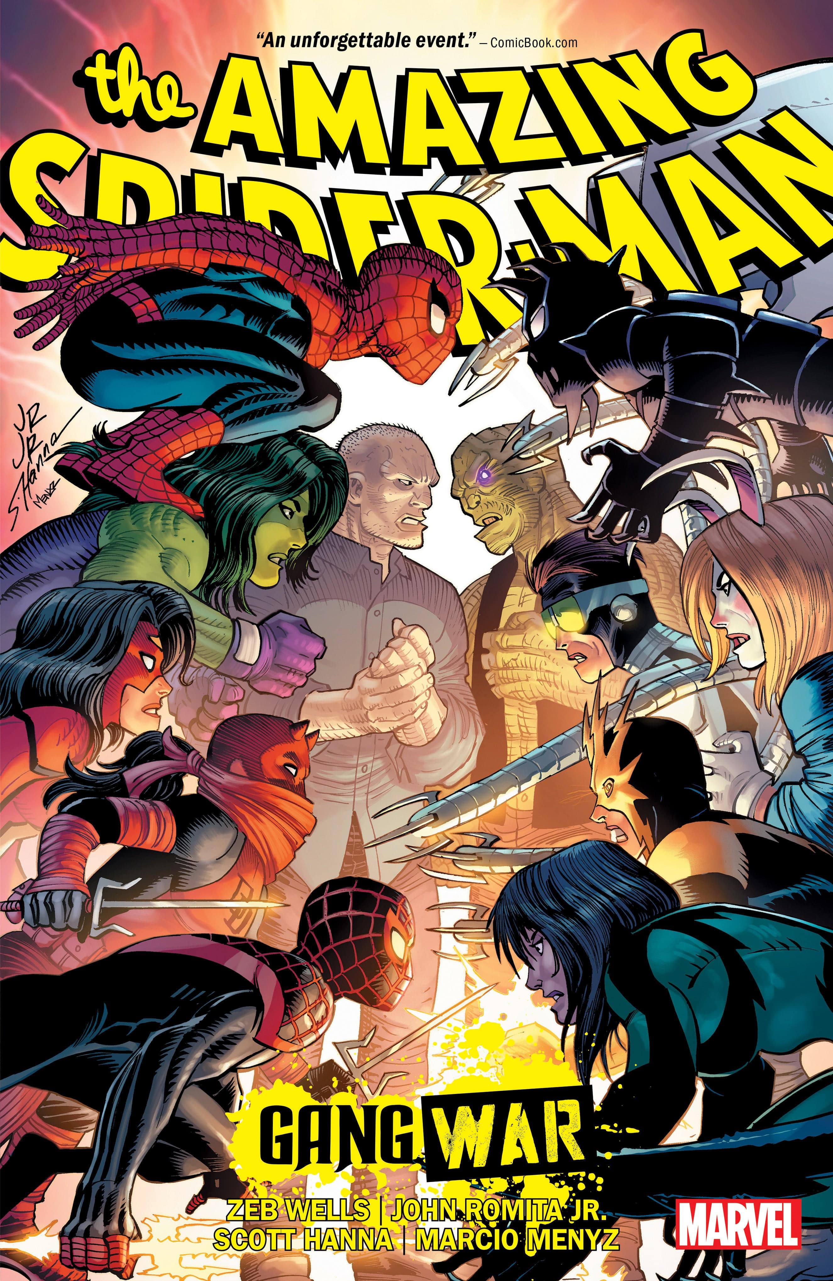Marvel Comics Amazing Spider-Man By Zeb Wells Volume 9: Gang War