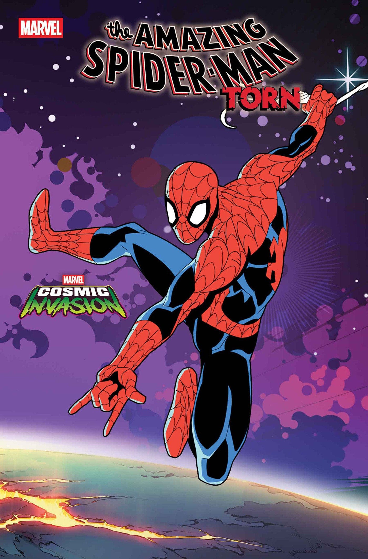 Marvel Comics Amazing Spider-Man: Torn #4 Marvel Cosmic Invasion Variant