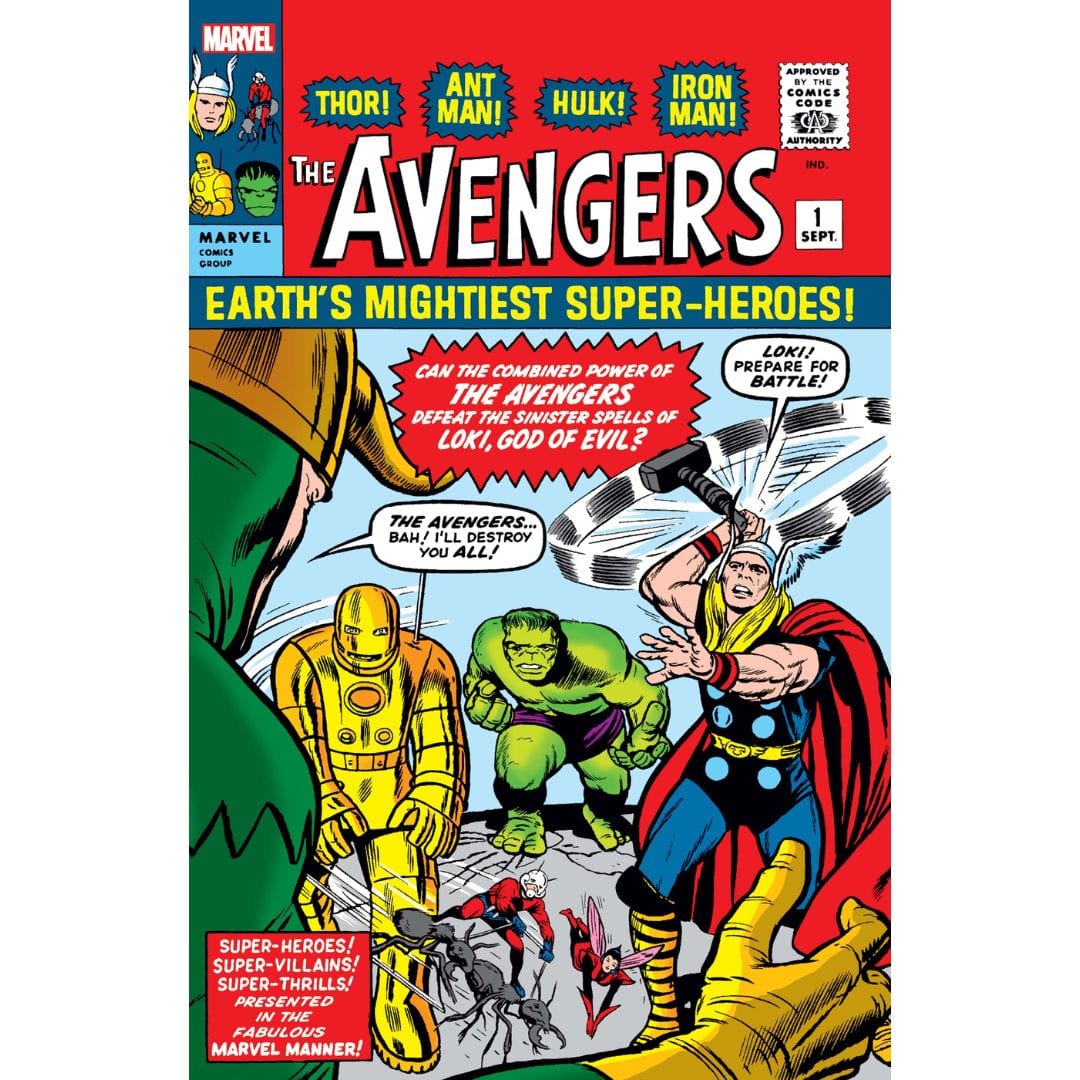 Marvel Comics Avengers #1 Facsimile Edition