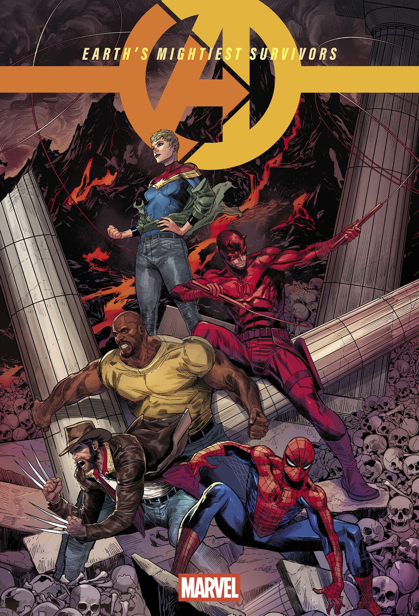 Marvel Comics Avengers #1 Main Cover Marco Checchetto
