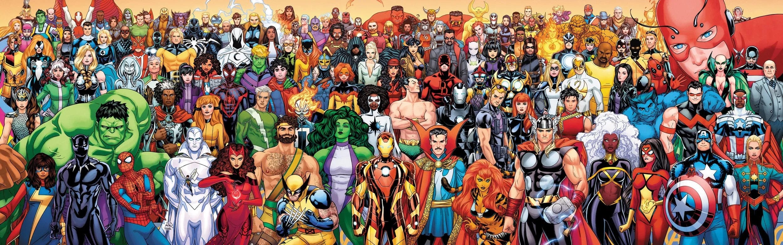 Marvel Comics Avengers #34 #35 #36 Wraparound Cover Russell Dauterman Set