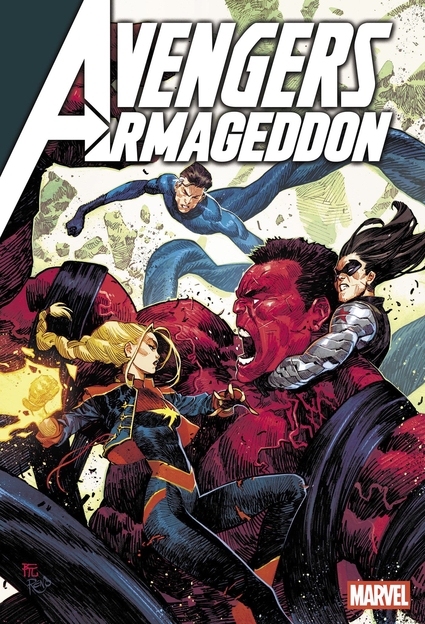 Marvel Comics Avengers: Armageddon #4 Main Cover Dike Ruan
