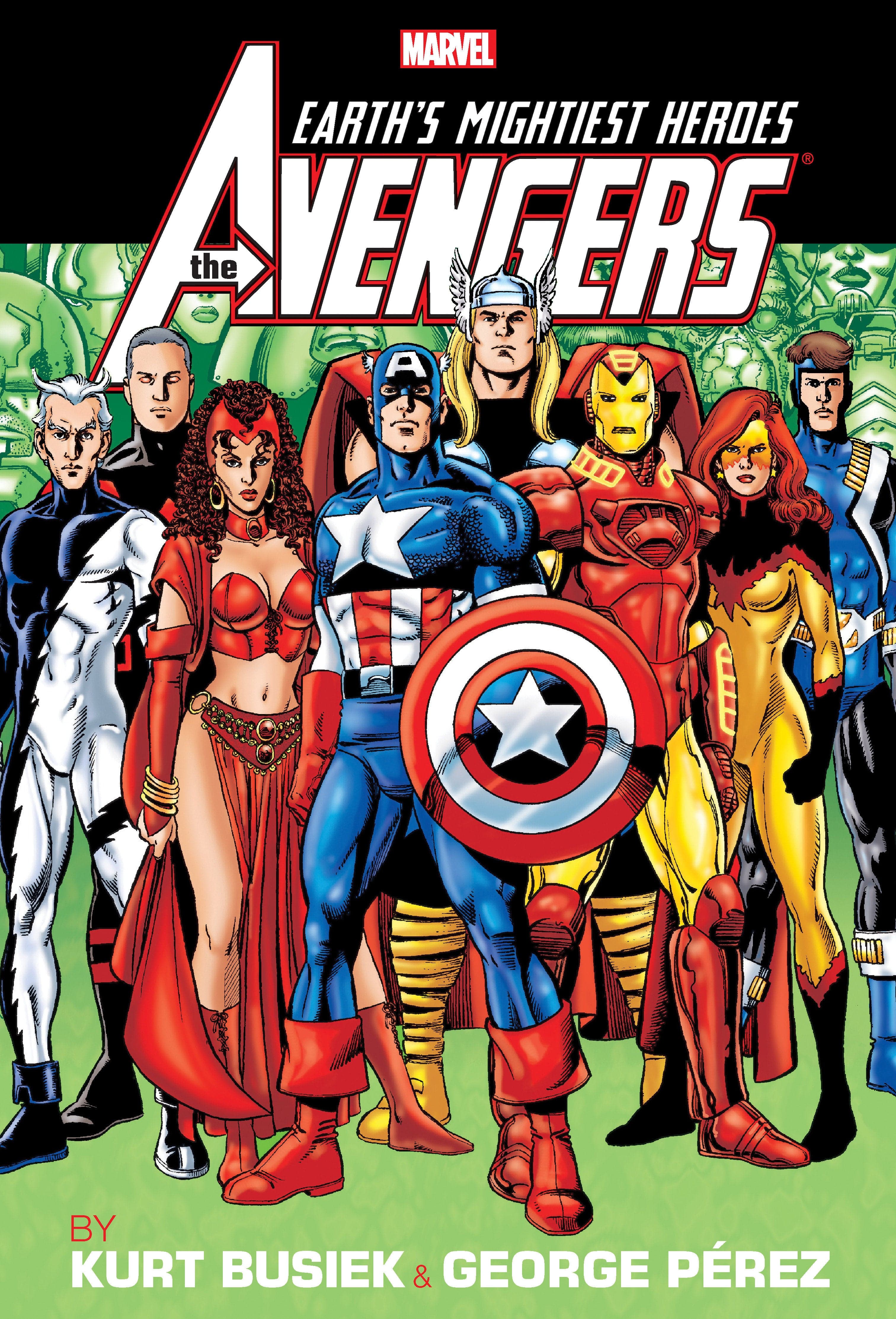 Marvel Comics Avengers By Busiek & Perez Omnibus Volume 2 George Perez 25th Issue Cover (New Printing)