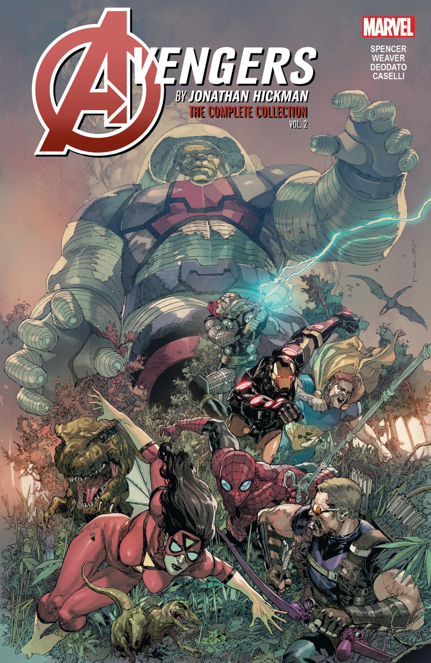 Marvel Comics Avengers By Jonathan Hickman: The Complete Collection Volume 2