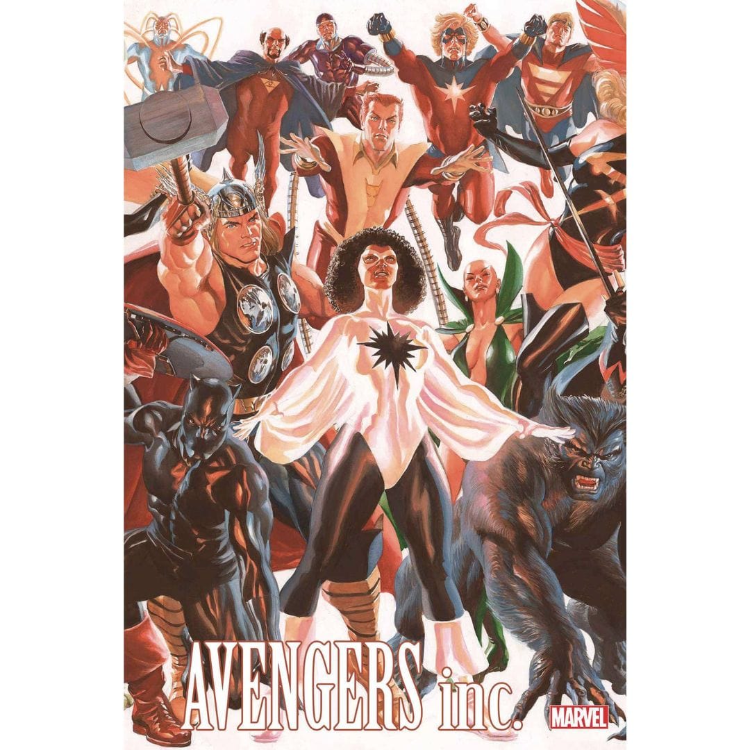 Marvel Comics Avengers Inc. #1 Alex Ross Connecting Avengers Variant Part C