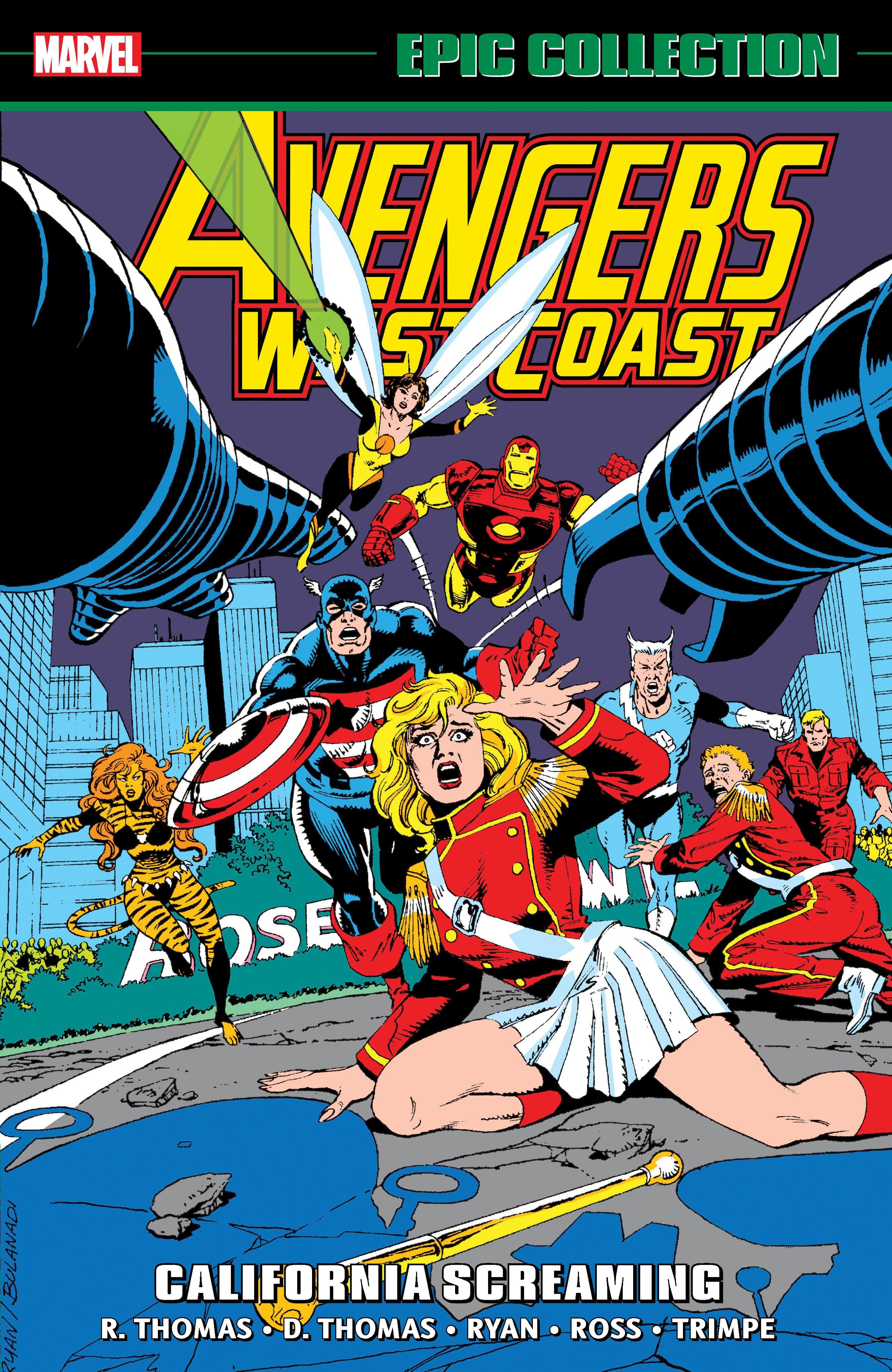 Marvel Comics Avengers West Coast Epic Collection: California Screaming